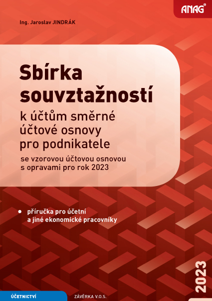 SBÍRKA SOUVZTAŽNOSTÍ K ÚČTŮM SMĚRNÉ ÚČTOVÉ OSNOVY 2023