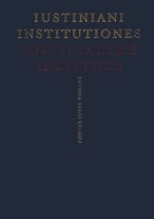 Justiniánské instituce, Iustiniani Institutiones