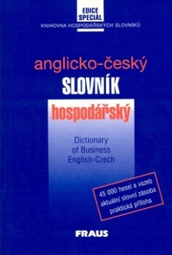 Anglicko - český slovník hospodářský