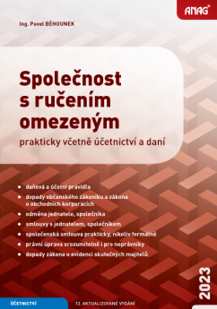 Společnost s ručením omezeným – prakticky včetně účetnictví a daní