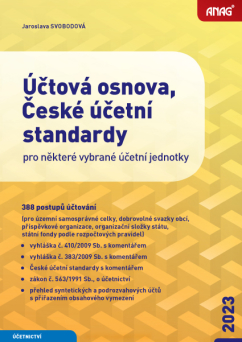 Účtová osnova, České účetní standardy pro některé vybrané účetní jednotky 2022 – 384 postupů účtování