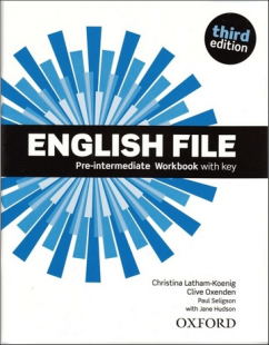 English file Pre-Intermediate WB with key (Third edition)