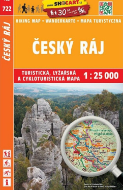 Český ráj 722/ Turistická mapa SHOCart