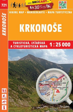 Krkonoše 721/ Turistická mapa SHOCart