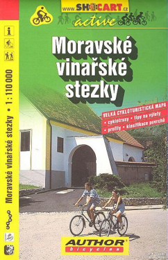 Moravské vinařské stezky / cyklomapa SHOCart