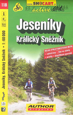 Jeseníky 118/ cyklomapa SHOCart