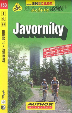 Javorníky 153/ cyklomapa SHOCart