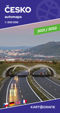 Česko - automapa 1:500000 (2021/2022)