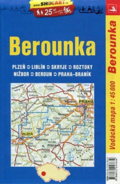 Berounka / vodácká mapa